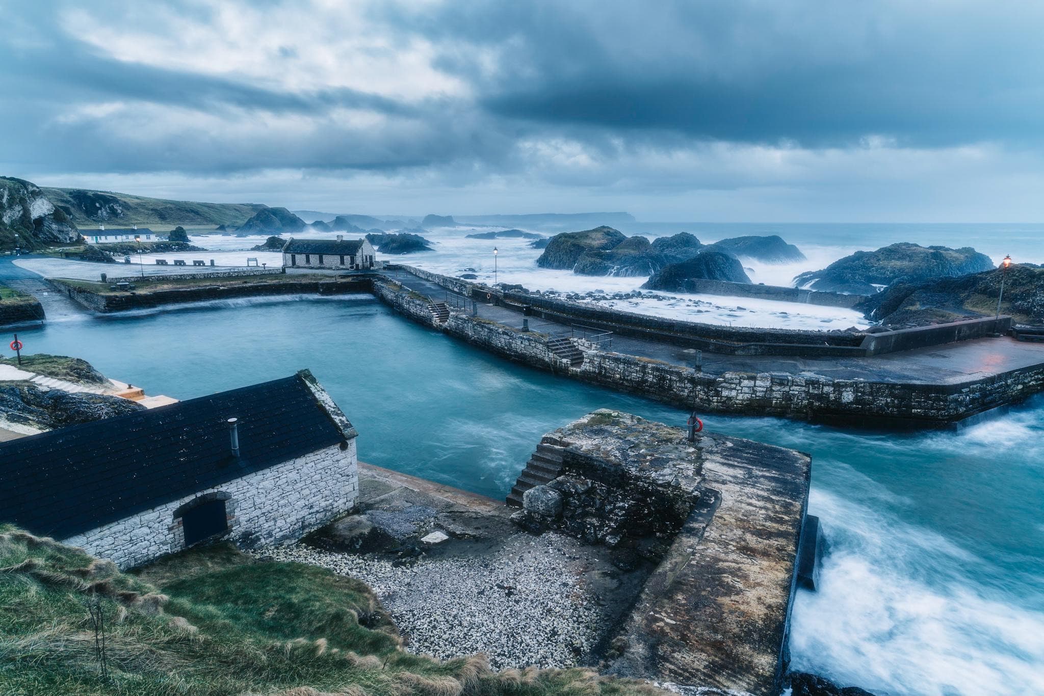 Iron Islands - Lordsport Harbour (Ballintoy)