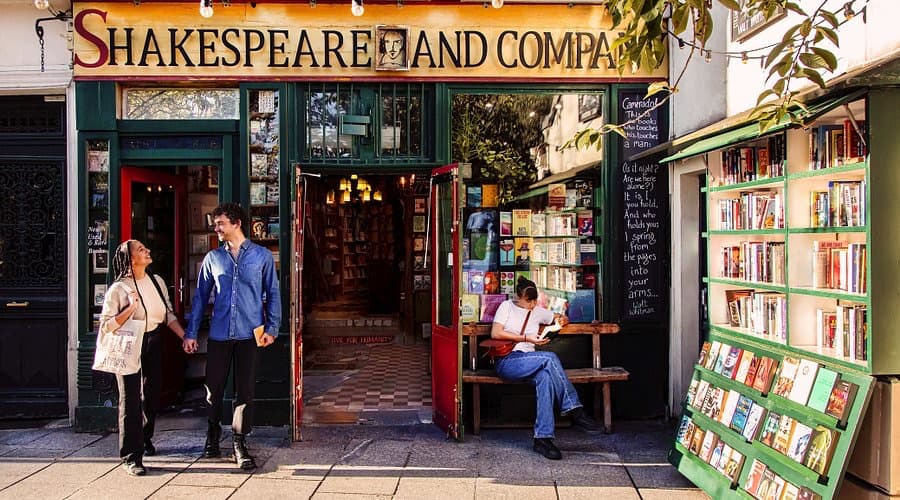 Jesse's Book Reading (Shakespeare and Company)