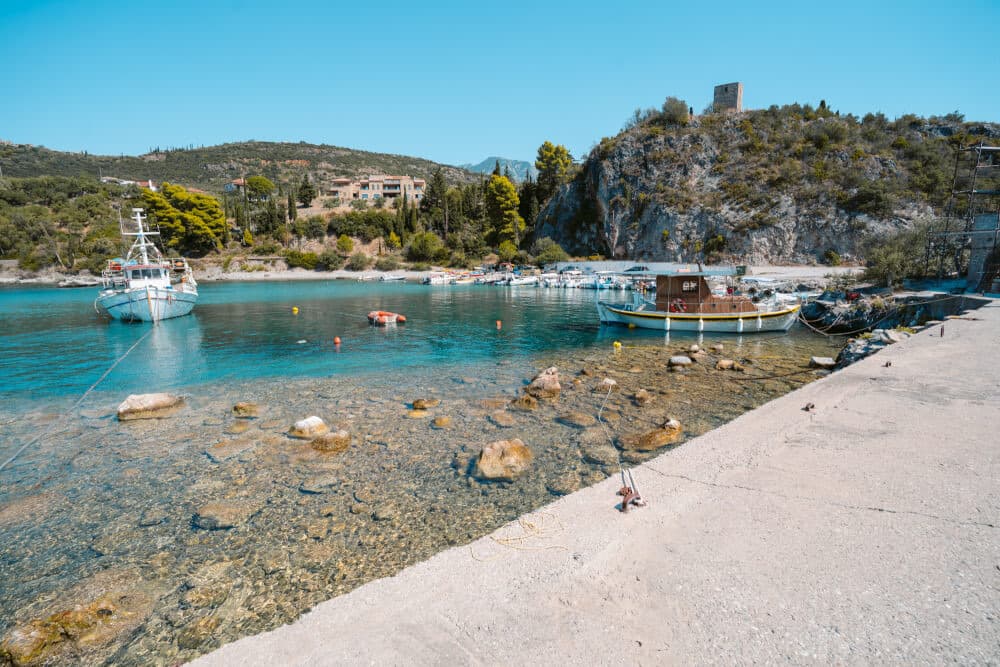 Sunset Restaurant Dock (Kardamyli Beach)